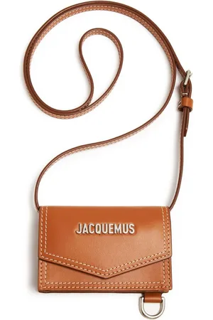 Jacquemus Le Porte Azur leather clutch bag
