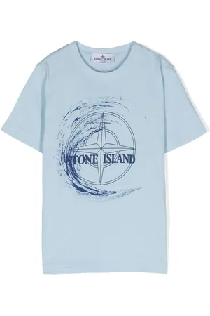 Stone Island Logo-appliqu?? cotton T-shirt