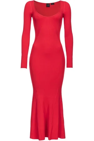 Pinko Ribbed midi dress