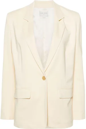 FORTE FORTE Notched-lapels single-breasted blazer