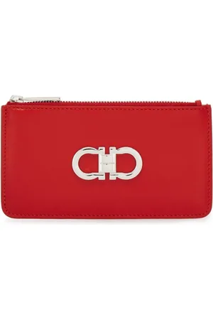 Salvatore Ferragamo Gancini leather cardholder