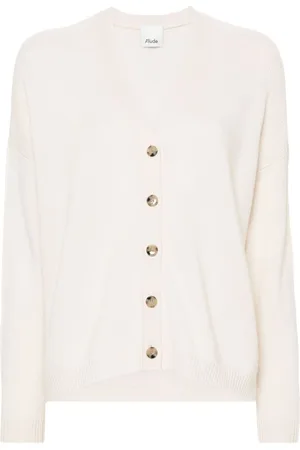 Allude Fine-knit cashmere cardigan