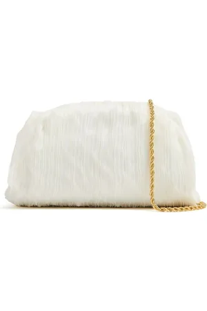 Loeffler Randall Willa pleated clutch bag