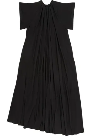 Maison Margiela Gathered short-sleeve maxi dress