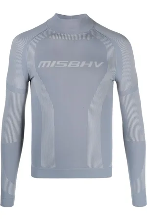 MISBHV Mock-neck long-sleeve top