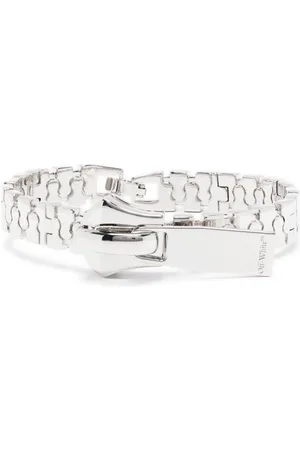 OFF-WHITE Oversize zip bracelet