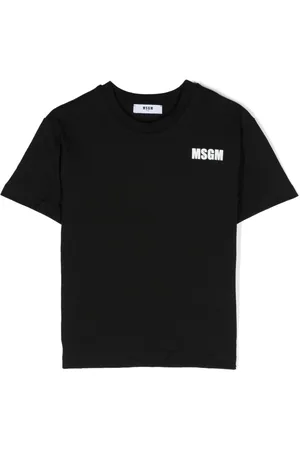 Msgm Logo-print cotton T-shirt