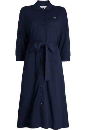 Lacoste Logo-appliqu?? cotton dress