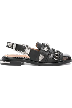 TOGA PULLA Embellished leather sandals