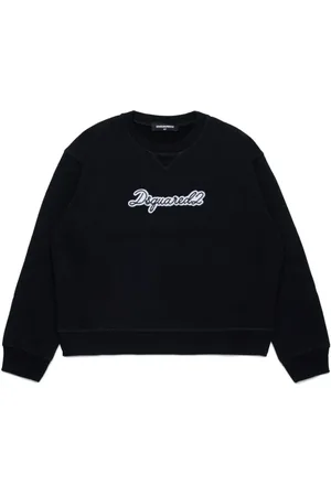 Dsquared2 Logo-appliqué cotton sweatshirt