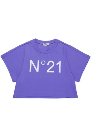 Nº21 Logo-print cotton T-shirt