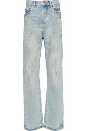 Purple Brand P011 mid-rise straight-leg jeans
