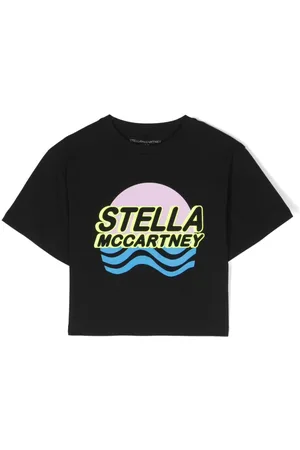 Stella McCartney Logo-print cropped T-shirt