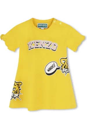 Kenzo Logo-print cotton dress