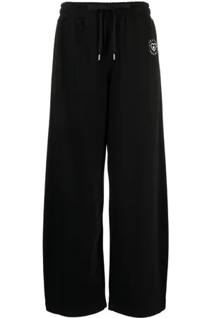 Stella McCartney Logo-patch cotton track pants