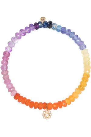Sydney Evan 14kt yellow beaded bracelet