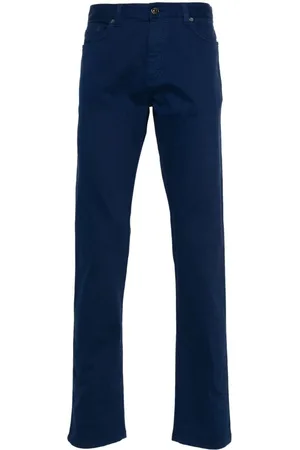 Ermenegildo Zegna Cotton straight-leg trousers