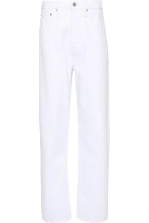 Frame Long Barrel high-rise jeans