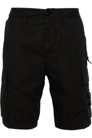 Stone Island Compass-badge cargo shorts
