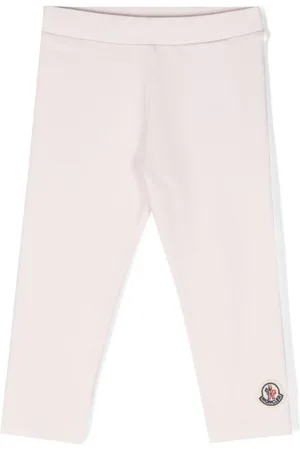 colour-block stretch-cotton leggings