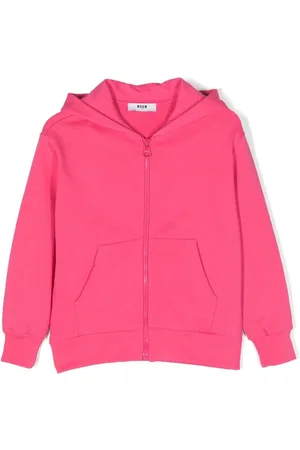 Msgm Logo print hooded jacket