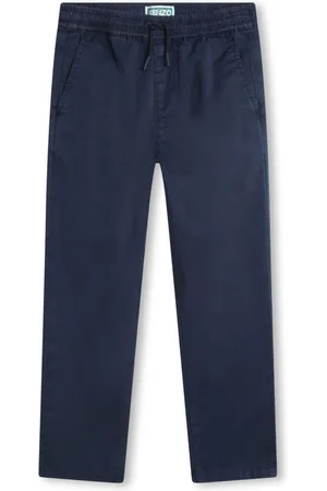 Kenzo Straight-leg cotton trousers