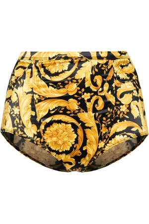 Versace Greca-patterned Waistband Briefs - Farfetch