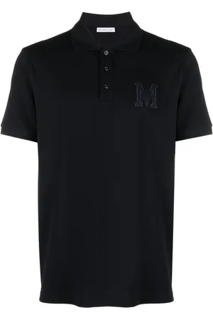 Moncler Logo-patch cotton polo shirt