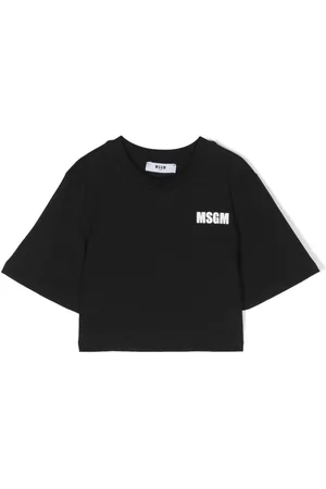Msgm Logo-print cotton T-shirt
