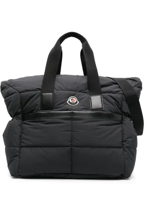 Moncler Logo-patch quilted changing bag
