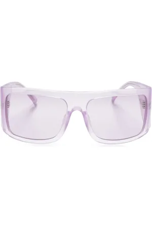 Linda Farrow X The Attico Andre oversize-frame sunglasses