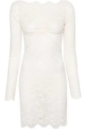 Paco rabanne Floral-lace mini dress