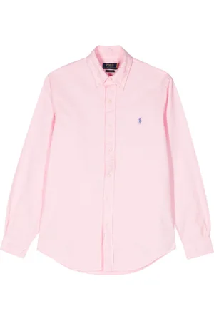 Ralph Lauren Embroidered-logo cotton shirt