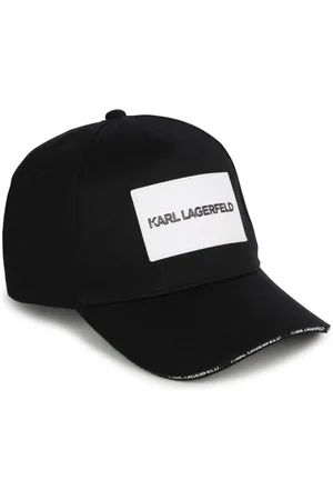 Karl Lagerfeld Logo-appliqu?? cotton baseball cap