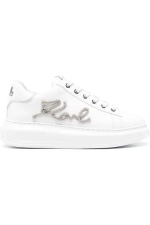 Karl Lagerfeld Kapri leather platform sneakers