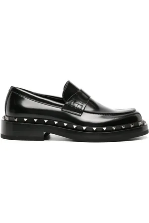 Valentino best sale studded loafers