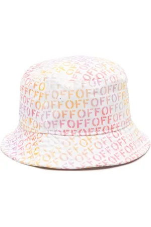 OFF-WHITE Logo-print cotton bucket hat