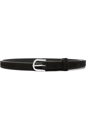 Totême Thin suede belt