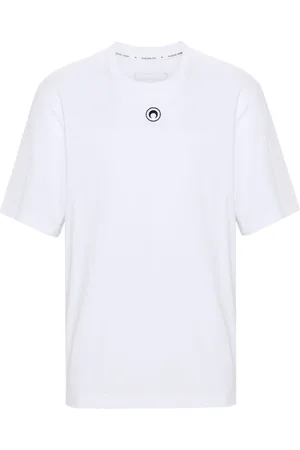 Marine Serre Crescent Moon organic-cotton T-shirt