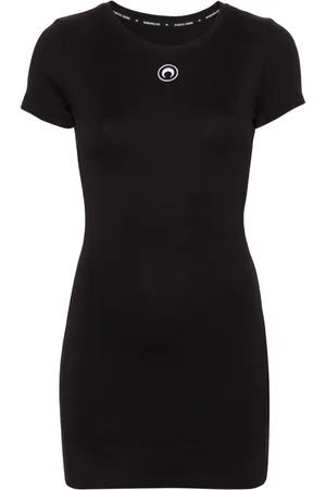 Marine Serre Organic-cotton T-shirt dress