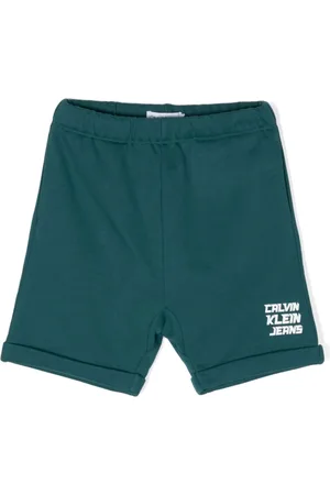 Calvin Klein Logo-print cotton shorts