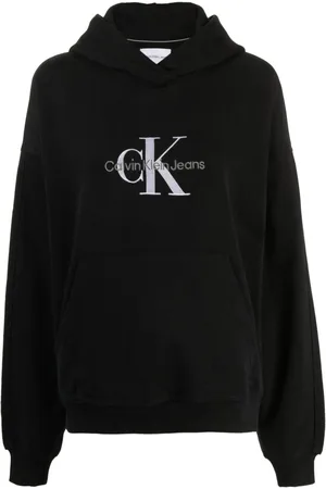 Calvin Klein Logo-print cotton-blend hoodie