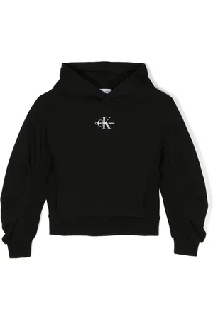 Calvin Klein Logo-print cotton-jersey hoodie