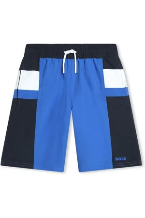 HUGO BOSS Colour-block swim shorts