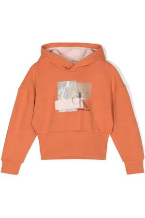Calvin Klein Graphic logo-print hoodie