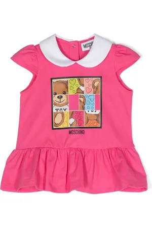 Moschino Graphic-print cotton dress