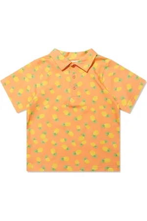 Rachel Riley Pineapple-print polo shirt