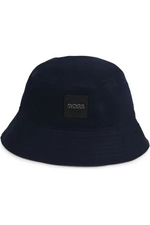 HUGO BOSS Logo-appliqu?? cotton bucket hat