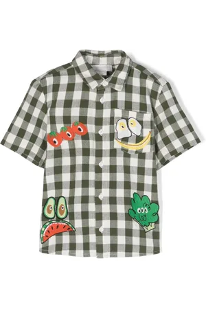 Stella McCartney Motif-embroidered cotton shirt