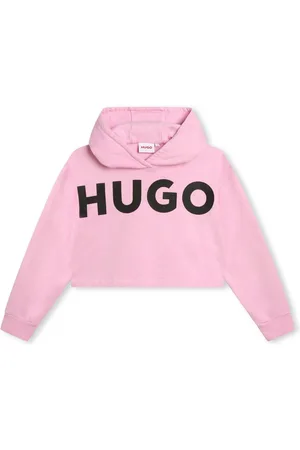 HUGO BOSS Logo-print cotton hoodie